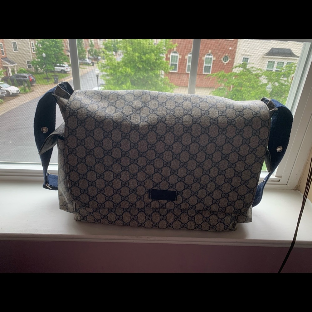 Gucci diaper bag